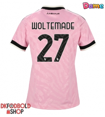 Juventus Nick Woltemade #27 Udebanetrøje Dame 2026-27 Kort ærmer Juventus Nick Woltemade #27 Udebanetrøje Dame 2026-27 Kort ærmer